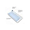 Porte-rouleau cricut smart materials pour cricut maker 3 blanc