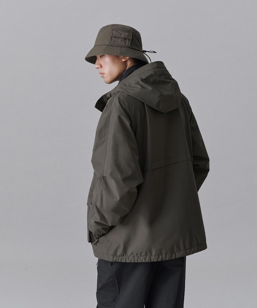 Musinsa Standard [City Leisure] Multi-Pocket Windbreaker Jacket [Mud Grey]