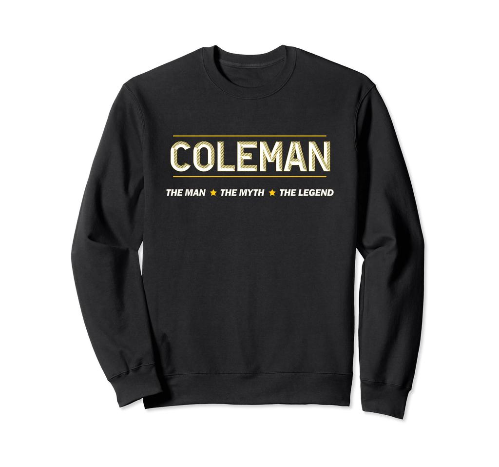COLEMAN the Man the Myth the Legend | Myth Legend Name - Trainer