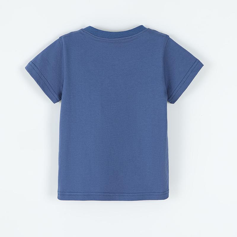 Little maven Children's Clothing Tops Tees Baby Boys 2026 New Summer Cartoon Rockets T Shirts Teenagers t-shirts