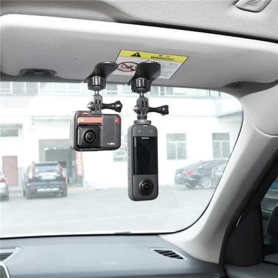 Support Clip Pare-Soleil de Voiture Clip de Montage à Dégagement Rapide Pour GoPro Hero 13 12 11 10 9 8 7 SJCAM DJI Insta 360 X4 DJI Action 4 3 Caméras