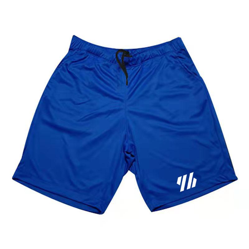 

Летние шорты для фитнеса, мужские спортивные брюки для бега, свободные эластичные быстросохнущие спортивные штаны, сетчатые баскетбольные тренировочные шорты 3XL синий