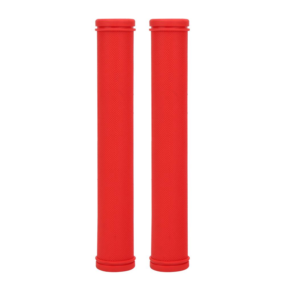 1 Pair Bicycle Handlebar Grips for Mountain Bike Road Bikes Non Slip Handle Bar Grip(red )