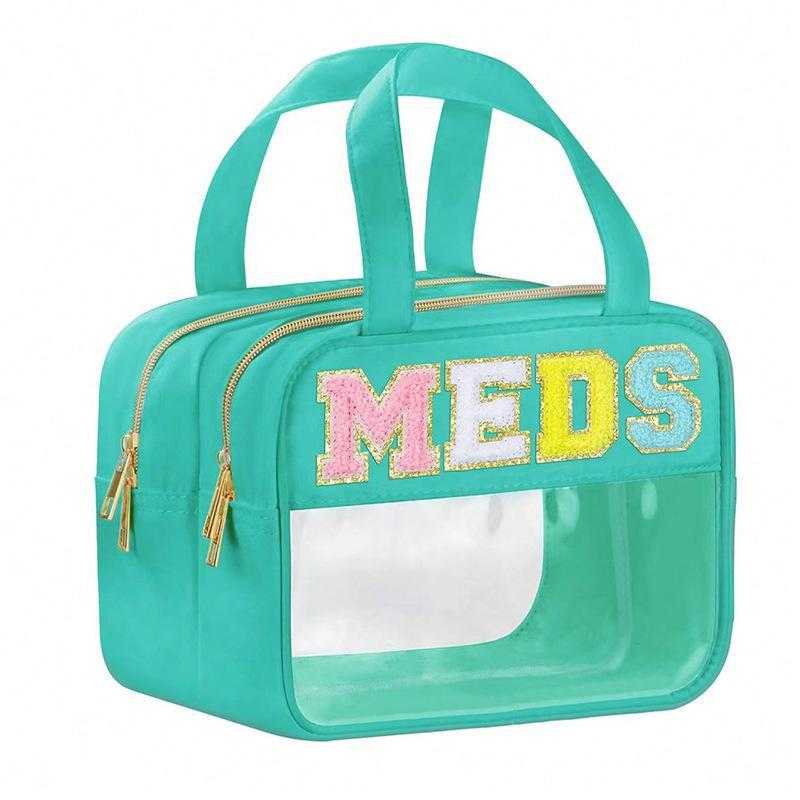 Cross-Border PVC Transparent Cosmetic Bag - Large Capacity, Multi-Functional, Portable Toiletry Storage Bag