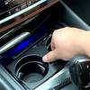 15W Rychlonabíjecí Podložka Auto QI Bezdrátová Nabíječka Držák Telefonu pro BMW Řady 5/G30 G38 G32 M5/GT6 2017-2021