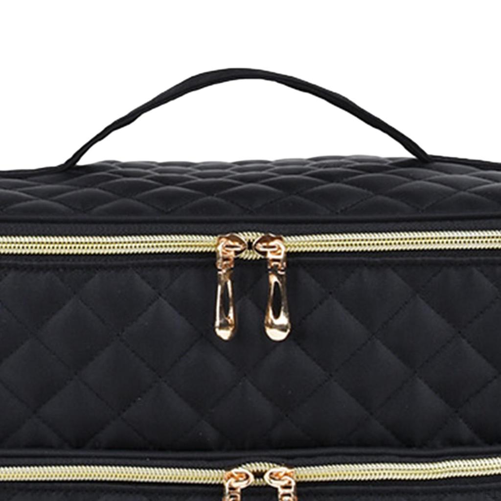 Layer Nagellack Aufbewahrungsbeutel Tragbarer Kosmetik-Organizer