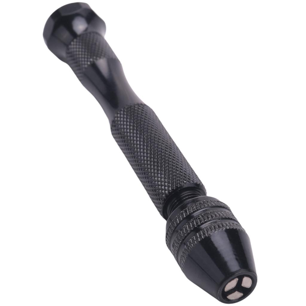 A60zminiature Drill + 20Pcs Mini Micro-Drill Bit Set With Keyless Chuck, Pearl Hand Drillmay