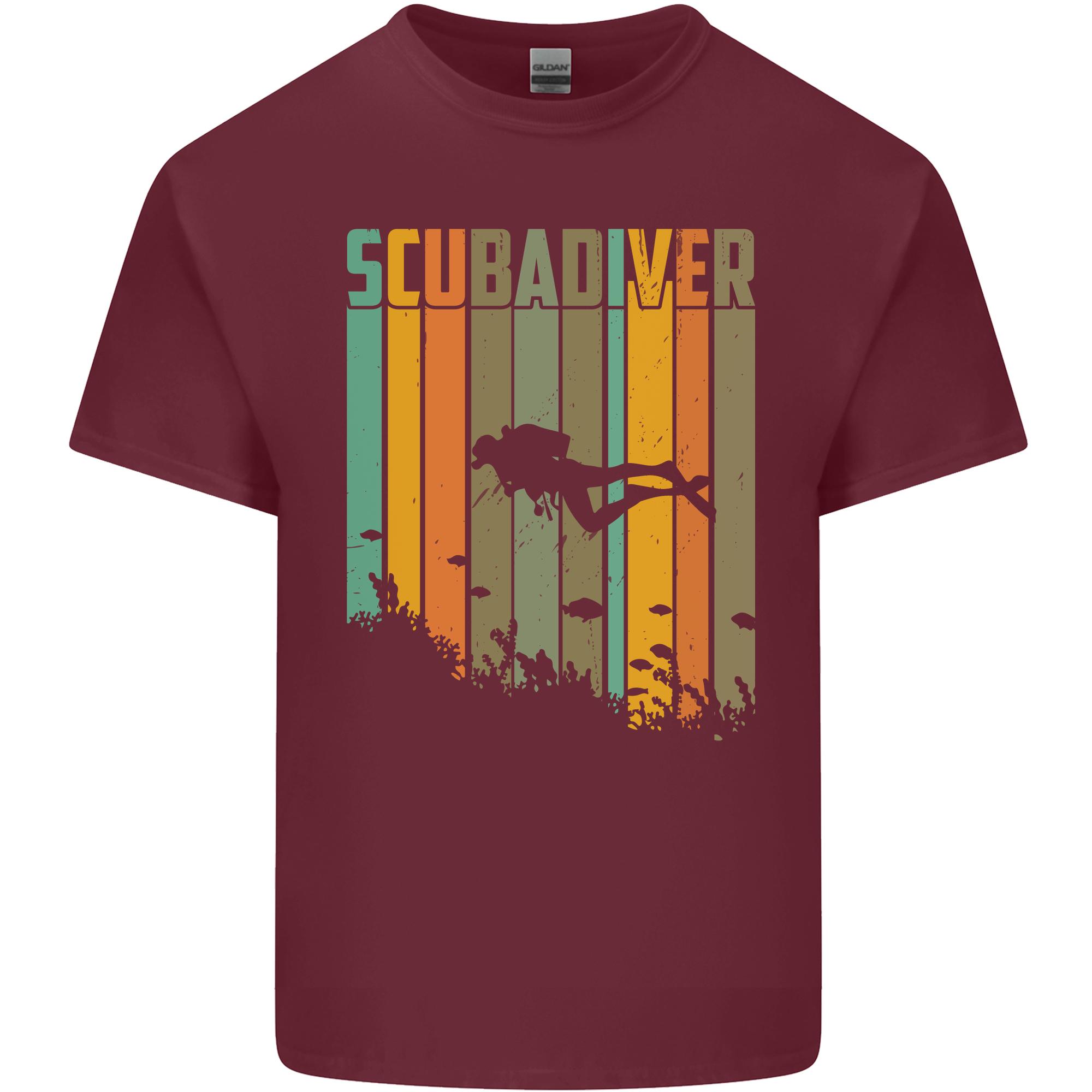 Scuba Diver Diving Dive Unisexs Light Cotton TShirt S