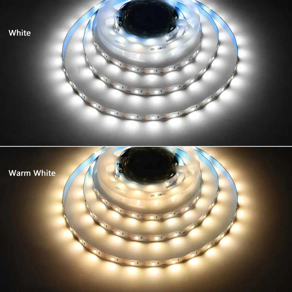 DC 5V USB LED Strips 2835 White Warm White LED Strip Light TV Background Lighting Tape Home Decor Lamp 1- 5m LED String Light