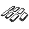 7pcs Front Grille Grill Insert Cover Frame Replacement for Jeep Compass from 2011 to 2016, 51137449207, 51137300589