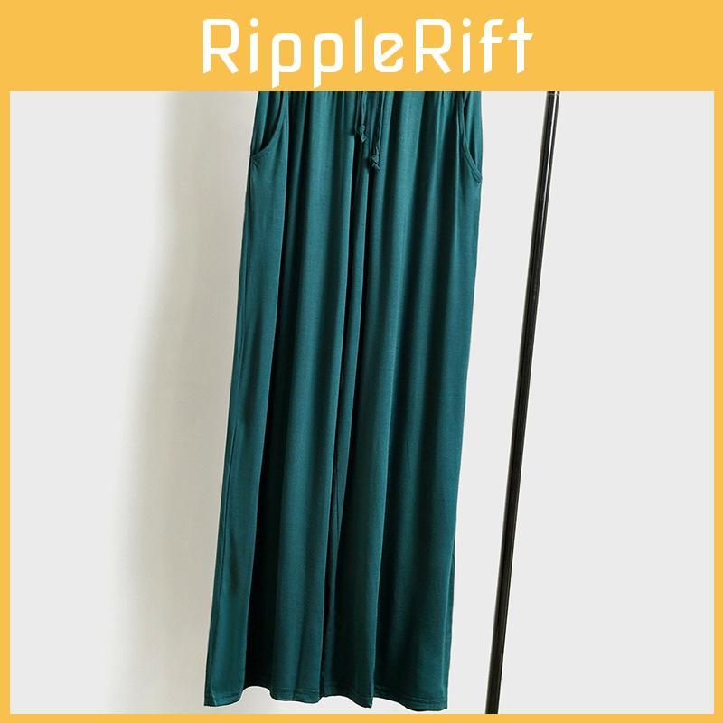 Women's High Waist Casual Wide Leg Pants Soft And Comfortable Modal Fabric Design