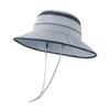Summer anti-ultraviolet sun hat parent-child outdoor big eaves bucket hat breathable anti-splashing water sunscreen hat for boys and girls