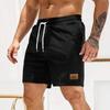 Five-point shorts men's summer new sweatpants corduroy simple casual pants 8