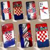 Croatia Flag Case For OPPO A16 A76 A96 A98 A78 A58 A5 A9 A15 A17 A77 A52 A72 A53S A57S A94 A74 A54 Cover