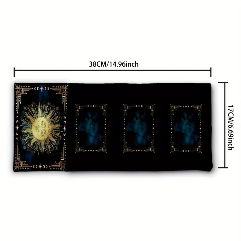 Multipurpose Divination Pouches With Colorfast Pattern Light weight Easy Clean Foldable For Spiritual Accessory