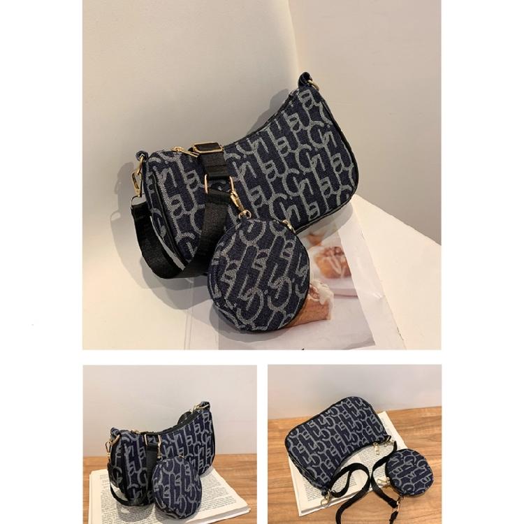 Corduroy Shoulder Bag with Mini Coin Pouch Crossbody Bags for Your Necessities