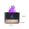 250ml Aromatherapy Essential Oil Diffuser Type C USB Powered Auto Shut Off Night Light 4 Color Flame Salt Lamp Diffuser
