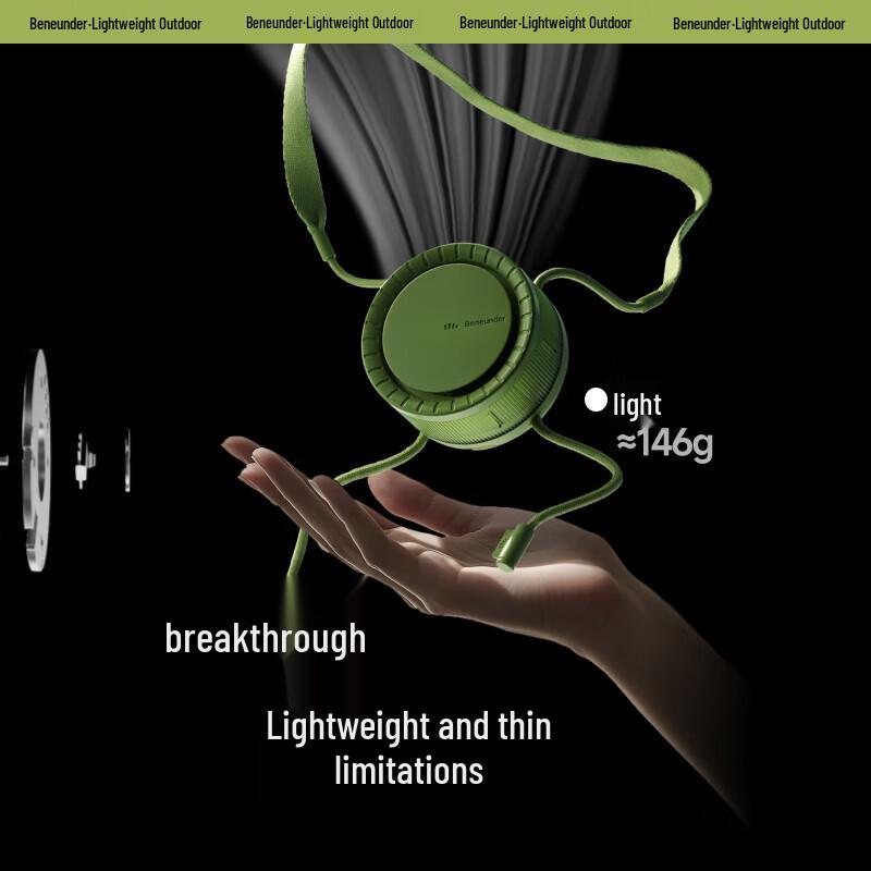 Beneath the Banana Portable Hands-Free Neck Fan