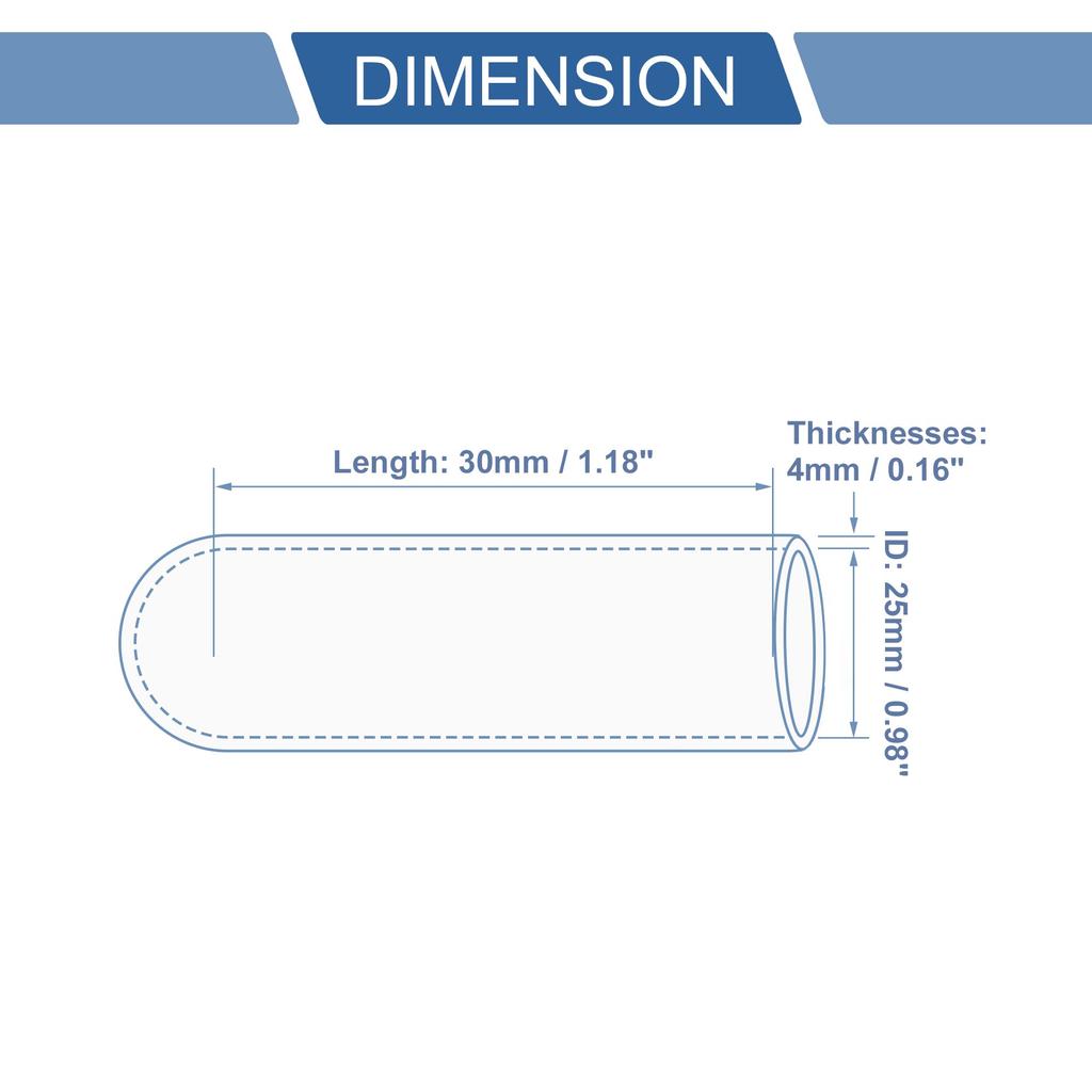 X AUTOHAUX 1 set, Length 30mm, Inner diameter 25mm, Silicone