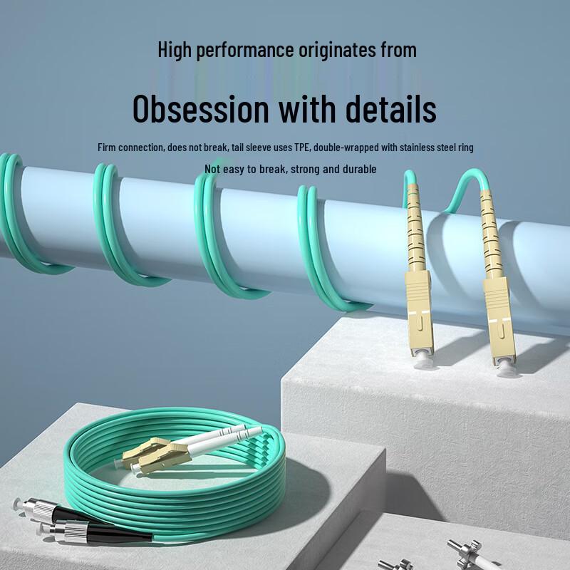 SUAXUA FC-FC 10 Gigabit OM3 Multimode Fiber Optic Patch Cable