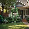 5 Pcs 12 ft Skeleton Accessories St. Patrick's Day Sculptures Giant Skeleton Accessories for Garden Lawn Outdoor St. Patrick's Day Statues Decoration