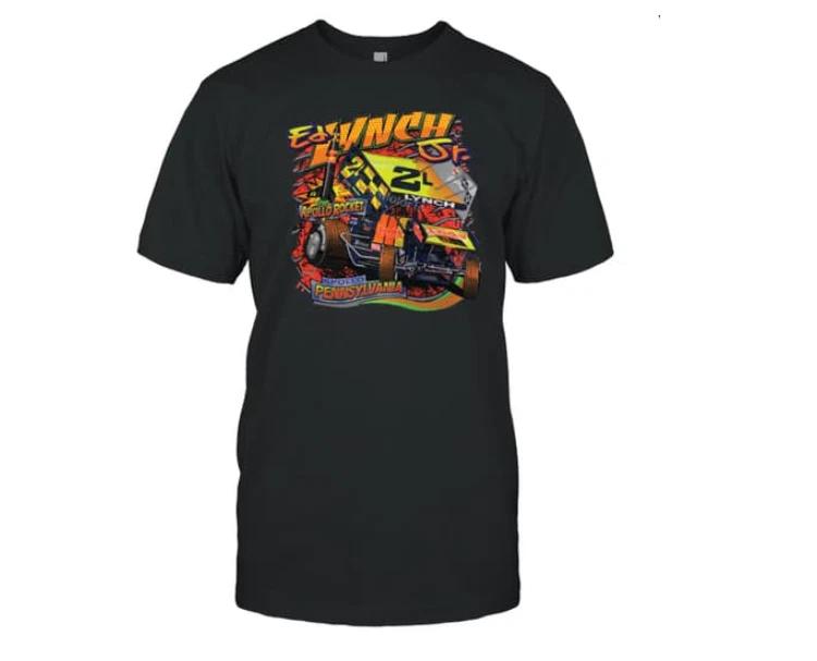 

2004 Ed Lynch Jr. “Apolo Rocket” Neon Sprint Car Tee 3XL