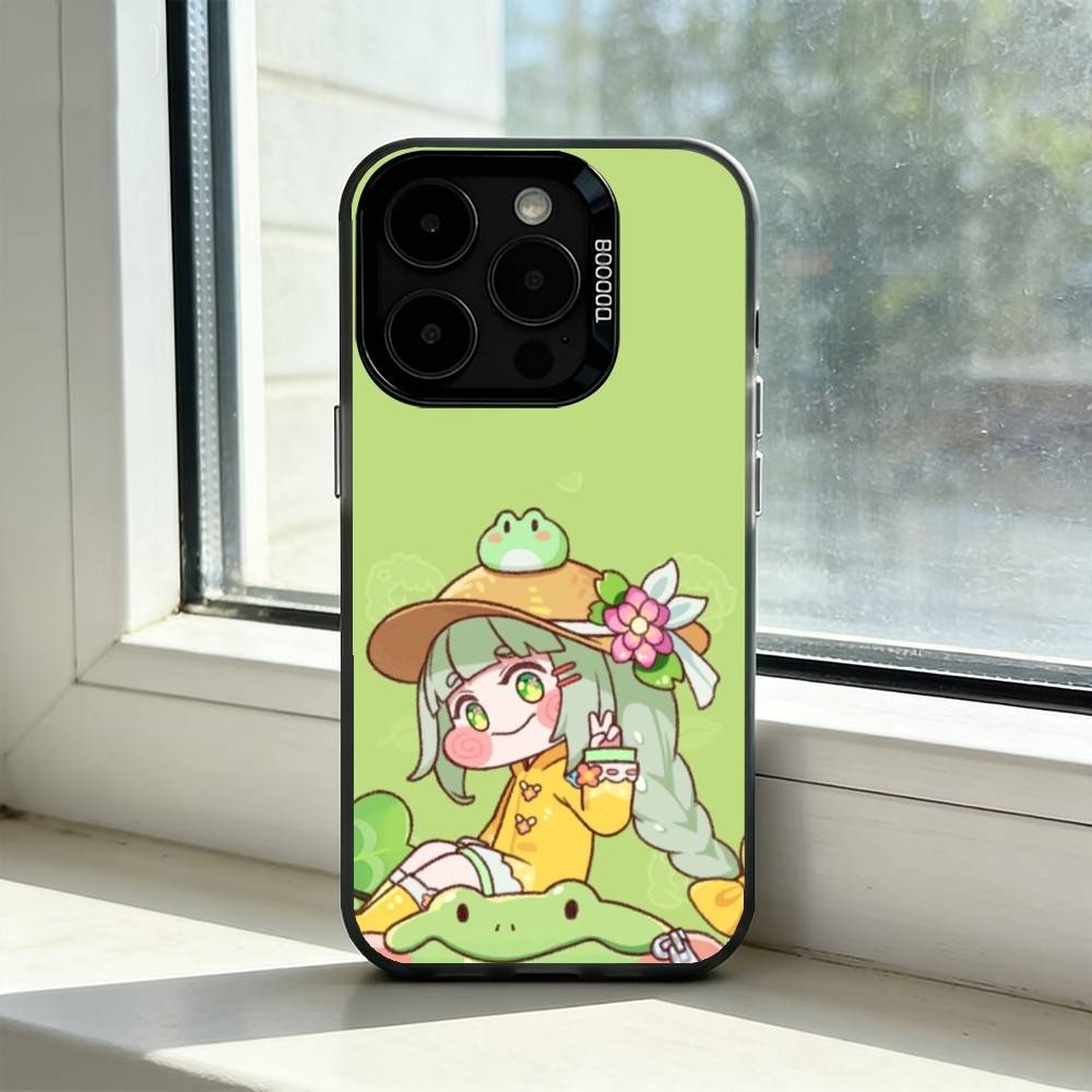 

Game T-Trickcal C-Chibi Go Phone Case For iPhone 17,16,15,14,13,12,11 Plus,Pro Max,XS,Colorful Silver Black Cover iPhone17promax