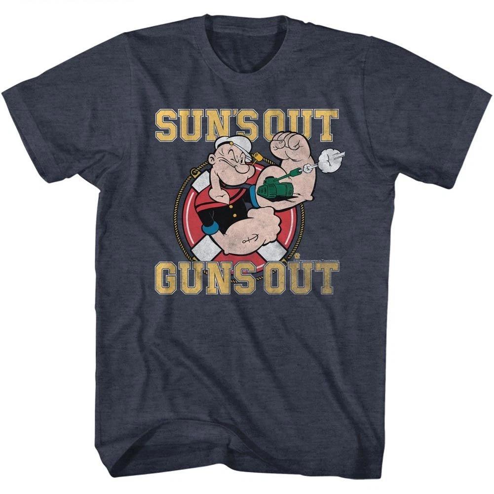Popeye Suns Out Guns Out Comics Shirt 120