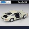 WELLY 1/24 1964 Porsche 911 Κράμα Κλασικό Σπορ Αυτοκίνητο Μοντέλο Μεταλλικά Οχήματα Μοντέλο Αυτοκινήτου Προσομοίωση Συλλογή Παιχνίδι Δώρο για Παιδιά