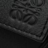 Loewe Puzzle 24 Adjustable Shoulder Strap Zipper Closure Leather Waist Bag Mini Men Waist Bag Black B510EB1X03-1100