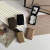 Kunststoff-Kontaktlinsenbehälter für Damen Mädchen Mini-Kontaktlinsenbox mit Spiegel Retro-Stil Linsenbox Pflegeschale Reise Outdoor Geschenk