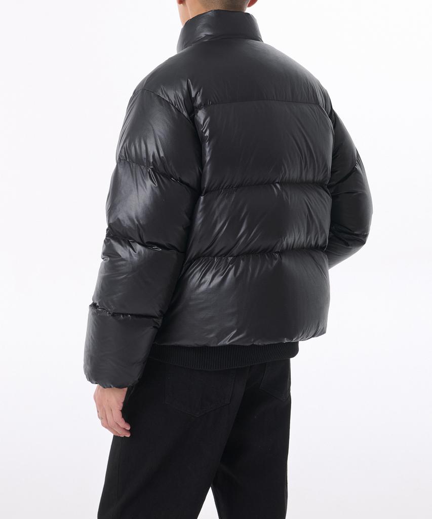 Musinsa Standard Glossy Ripstop Down Puffer Short Padded Jacket [Black]