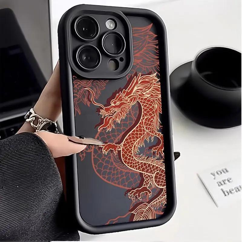 Case For Xiaomi 14 Cases Poco F6 Cases East Dragon Phone Case For Xiaomi Mi 11 Lite 13T 13 12T 12X 12 Poco X5 X3 X6 M6 Pro Cover