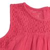 Sleeveless Blouse with Lace 664326 for Girl