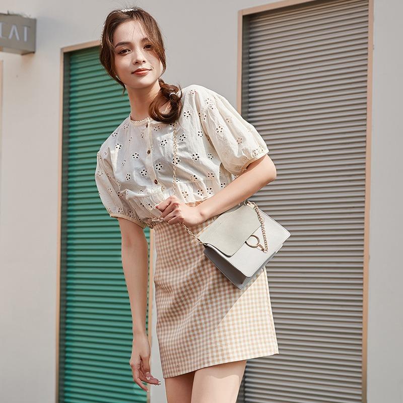 Bag Women's Chain Versatile Fashion Small Square Bag One Shoulder Crossbody Women's Bag