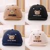 Baby Bear Baseball Cap With Breathable Cotton Blend For Spring Kids Outdoor Fun