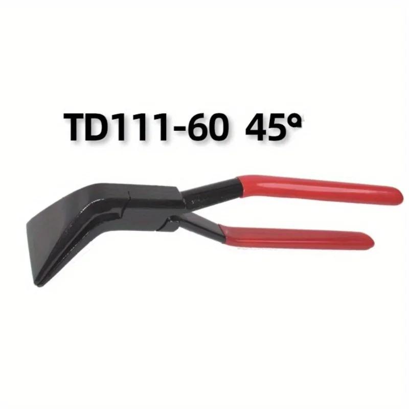 Hand Seamers Sheet Metal Tools Straight Jaw 45° 90° Metal Bending Pliers for Bending and Flattening Sheet Metal. dark blue
