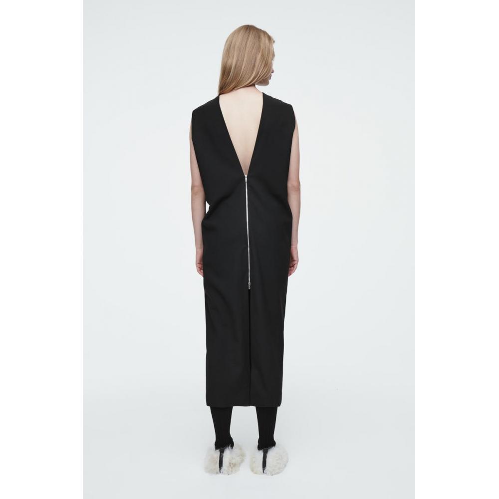 Cos Japan Sleeveless Tailored Wool Dress