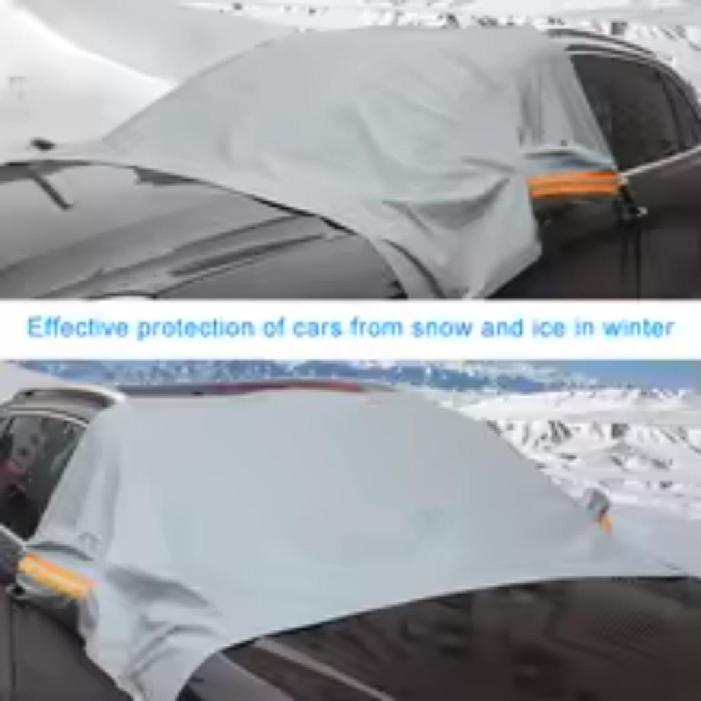 Car Windshield Cover Anti-freeze Sun Shadow Protector Winter Thickening Car Supplies Snow Glass Cover Anti-frost