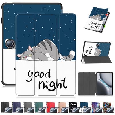 12.1 Inch Cute Paint Leather Smart Cover for OnePlus Pad Pro / OnePlus Pad 2 Case Ultra Thin Shockproof Protective Cover