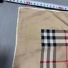 Used Burberrys Burberry Nova Check Large Scarf Beige Silk