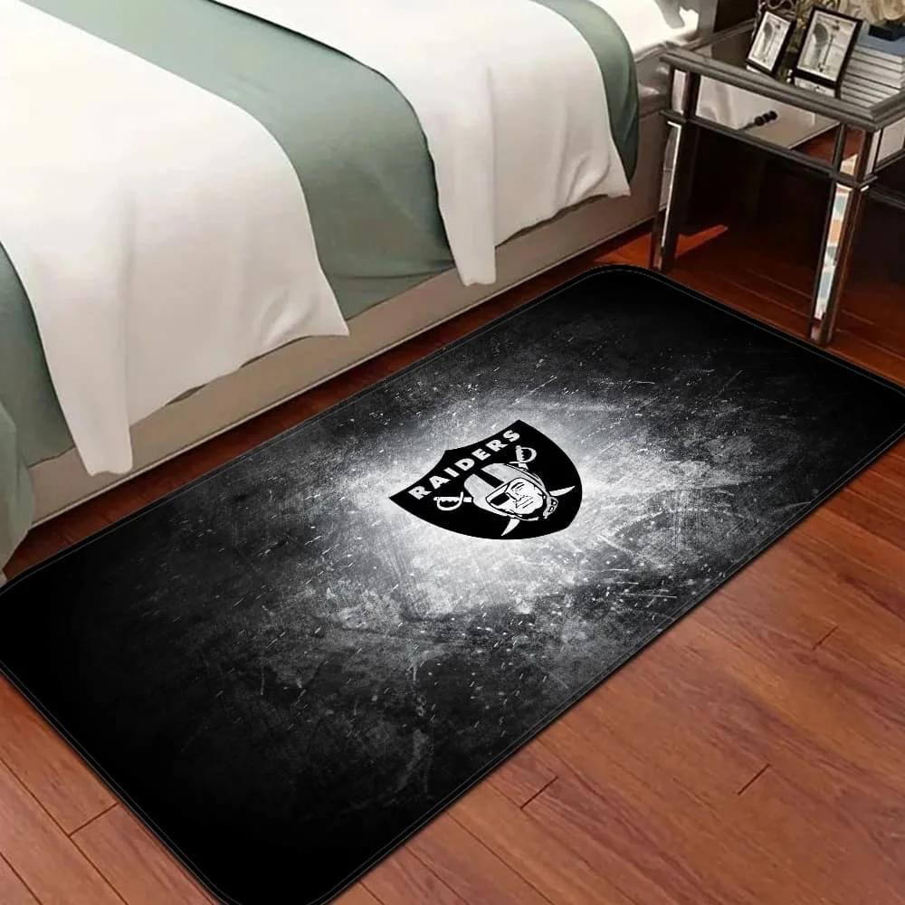 R-Raiders Rugby Decor Carpet for Living Room Bedroom Leisure Area Anti-slip Floor Mats Bedside Soft Rugs Doormat Welcome Rug
