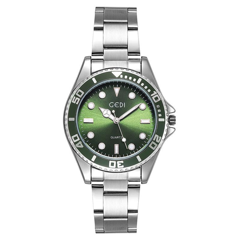 Fashion Green Water Ghost Luminous Watch Men'S Business Waterproof Quartz Watch