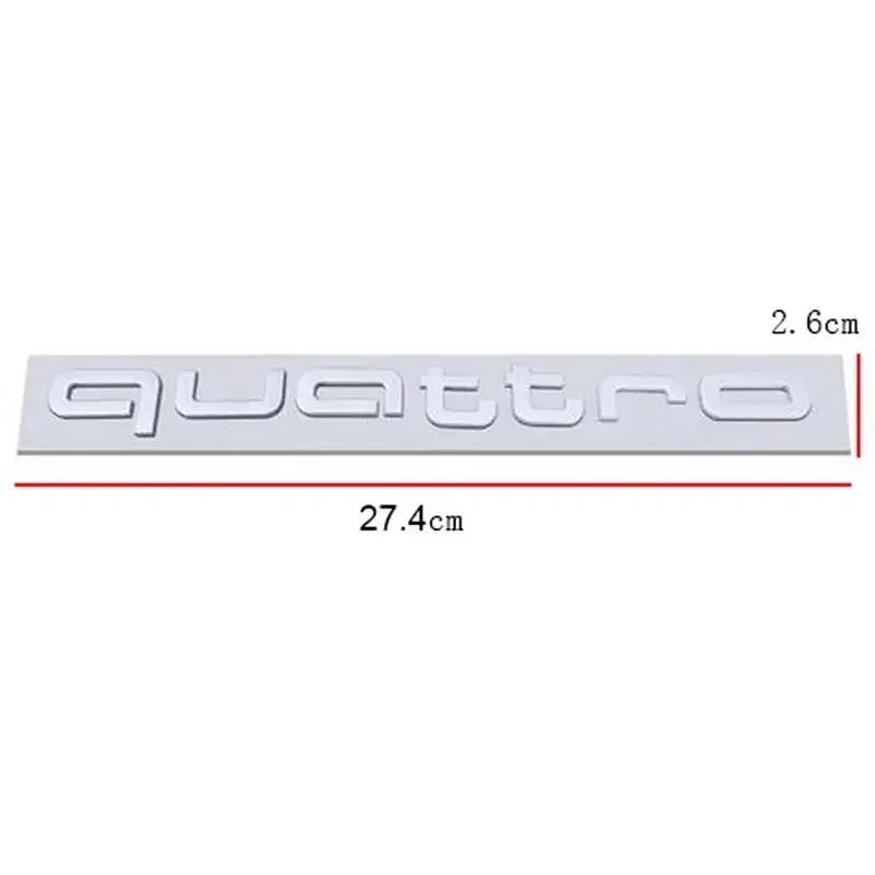 Priekš Audi Quattro ABS Automašīnas Uzlīmes