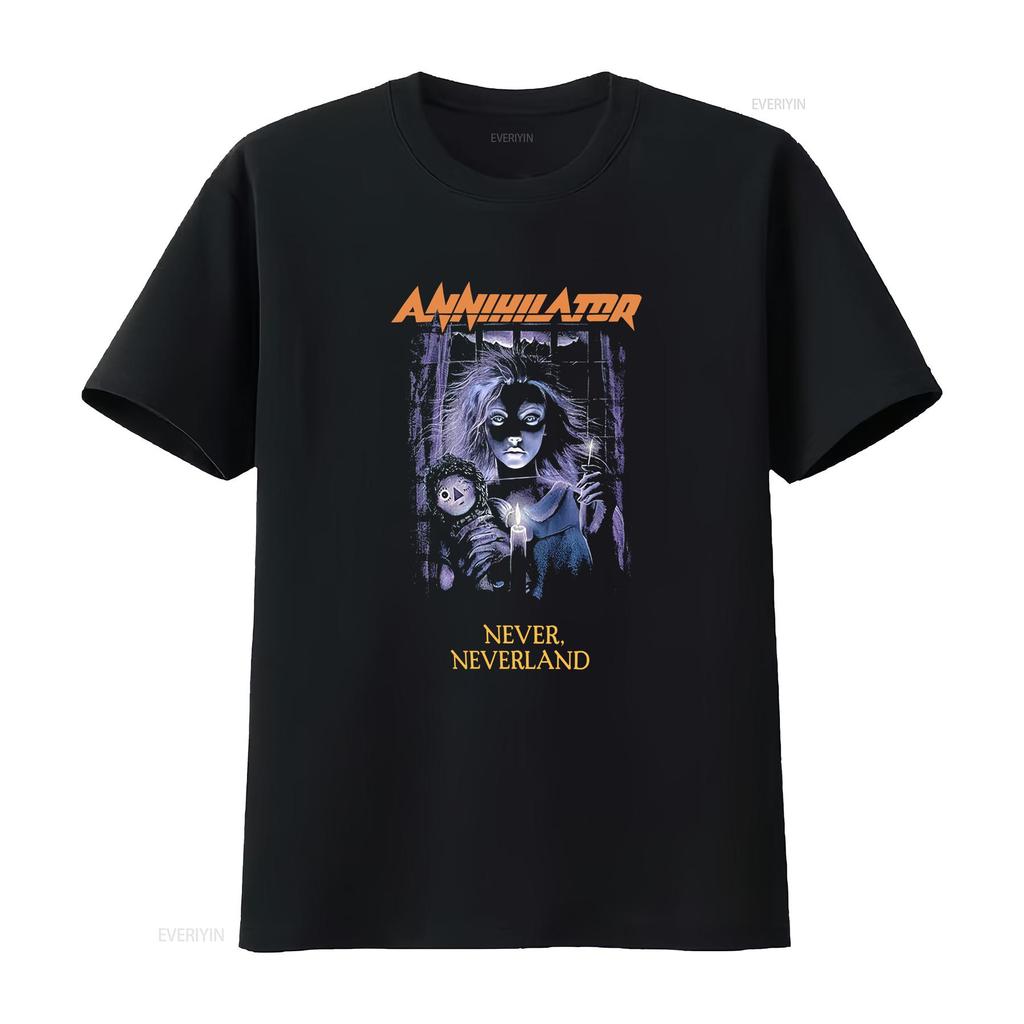 Classic Annihilator For Fans Unisex S 235xl T Shirt 14d607 Vintage Washed Top For Everyday Wear Designer Clothes Unisex Casual