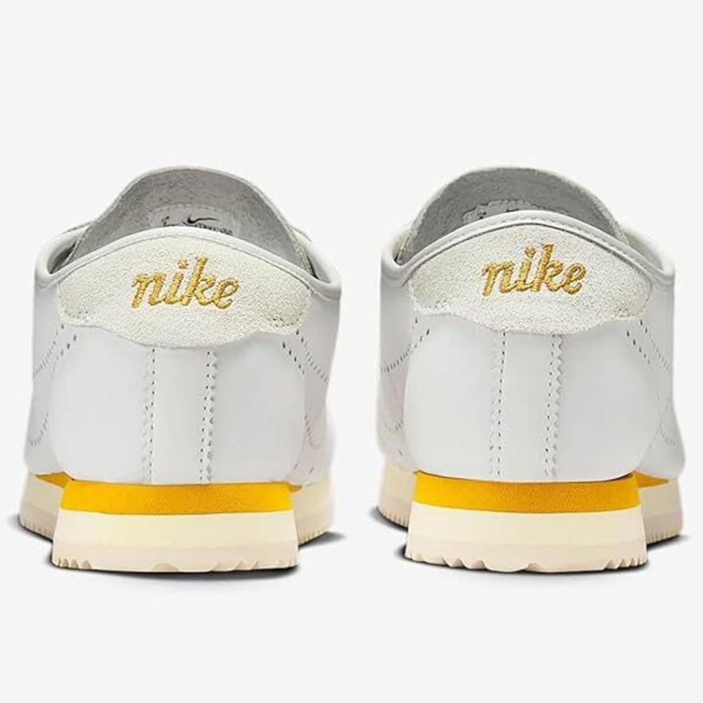 Nike Cortez Couro W Cortez Tamanho Couro, Branco/Osso Claro/Leite de Coco/Bronze, HQ1841-100, 24.5cm