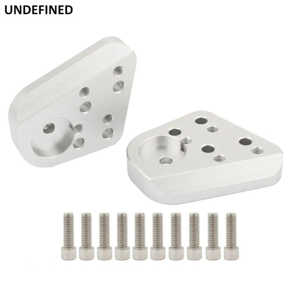 Motorrad-Lenkererhöhungs-Kits für BMW R1200RT R1150RT R1100RT R1100R R1150R Lenkerhalterung Griffklemmen Zubehör Teile Silber