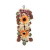 UV Resistant Autumn Sunflower Wall Hanging Front Door Artificial Floral  Home Indoor Decor