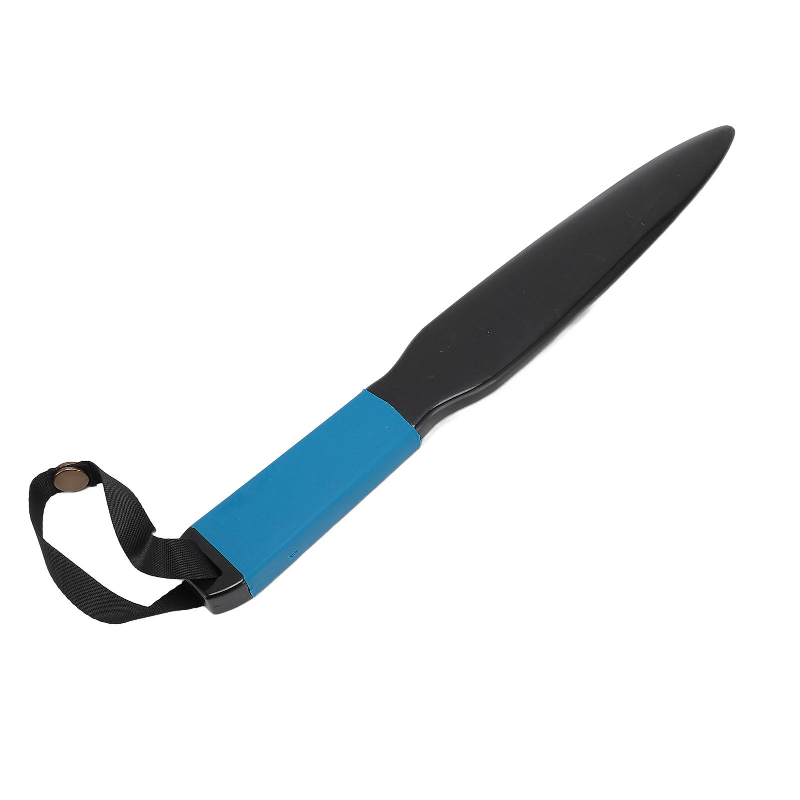 

Dog Break Stick Nylon Rubber Versatile Stress Relief Easy to Use Dog Bite Training Stick Chew Toy with Black Lanyard Blue Handle