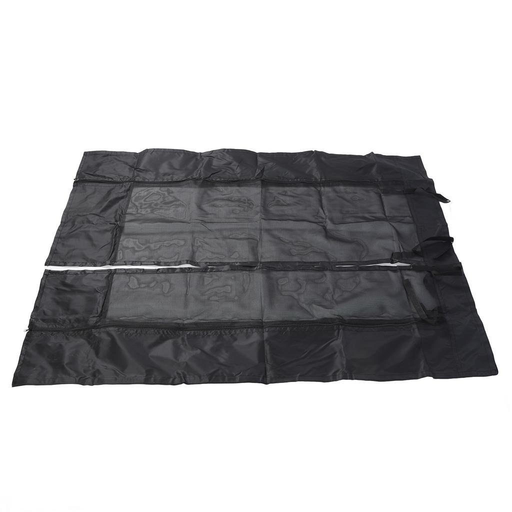 Moskitiera do Vana 420DPA Zamek Błyskawiczny Zamknięcie Magnetyczne Ochrona przed Muchami Campingowe Drzwi Ekranowe do Vana Drzwi Przesuwne